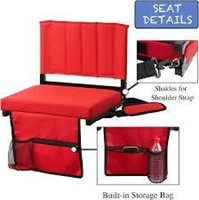 D&D 2-Pack Stadium Seat  1-Chair  Strap+Cup Holder