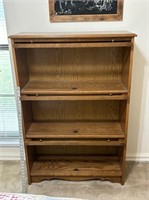 Lawyers Cabinet w/3 Glass Doors/Drawers