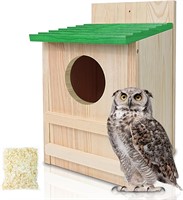 Screech Owl House  Large Wooden Box  Assemble