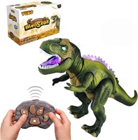 LED RC Dino Toy  Roaring & Walking  3-12 Years