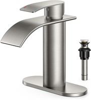 FORIOUS Waterfall Faucet  7.08 A Nickel