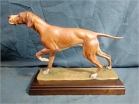 RARE Anri Wooden Carved Dog by Helmut Diller