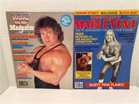 2 X Wrestling Main Event and WWF Magazines