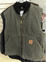 Carhartt lined vest size L