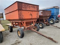 250 Bushel Gravity Wagon on Gehl Gear