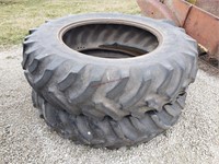 2- 18.4-38 Used Tractor Tires