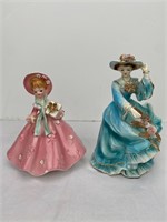 Vtg Pair of ARNART Porcelain Figurines Japan