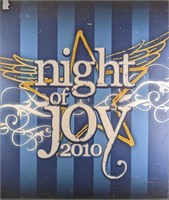 Disney Night Of Joy Park Used Sign 2010