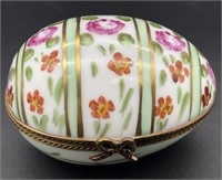 Limoges Peint Main France Trinket Box