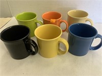 6 Fiesta Cups / Mugs