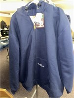 Carhartt size 2XL hooded sweatshirt jacket