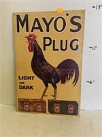 Mayo’s Plug Metal Sign