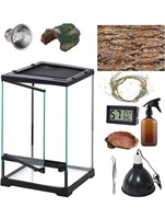 Reptile terrarium tank and accessories