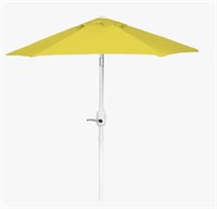 6 Ft Outdoor Patio Umbrella Yellow
