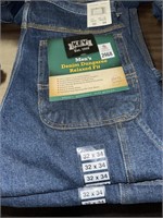 2 pair Key dungaree jeans size 32x34