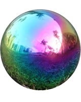 USHome Rainbow Home Garden Gazing Ball 12"