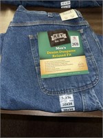 Key dungaree jeans size 38x34