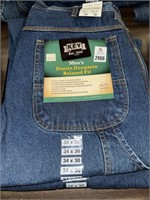 2 pair Key dungaree jeans size 34x30