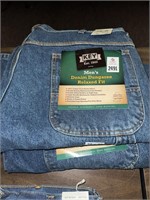 2 pair Key dungaree jeans size 38x30