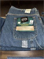 2 pair Key size 40x30 dungaree jeans