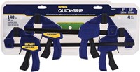 IRWINQUICK-GRIPOne-Handed Mini Bar Clamp 4 Pack,