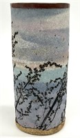 Alan Steinberg Slab Pottery Vase