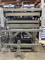 Industrial hydraulic press. Custom built.