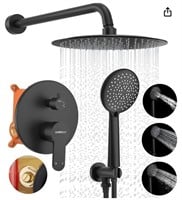 Wall Mounted Shower Faucet Set for Bathroom