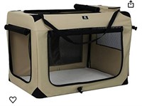 X-ZONE PET 3-Door Folding Soft Dog Crate