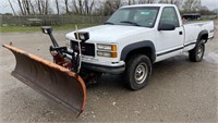 (BJ) 2000 GMC Sierra K3500 Plow Truck