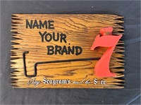 Seagram's sign