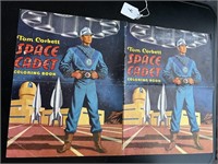 Tom Corbett Space Cadet Coloring Book Cover