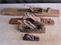 4 Old Woodworking Planers