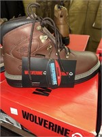 Wolverine Buccaneer boots size 8EW