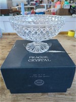 Prague Crystal 20.5cm 24% Lead Crystal Bowl