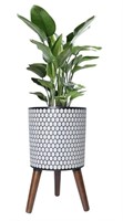 Plant Pot with Stand, 12 Inches