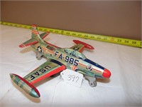 LOCKHEED FA 985 STARFIRE TIN AIRPLANE