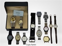 Group of Vintage Men's & Lady's Wrist Watches