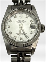 Lady's Automatic Date Just Wrist Watch