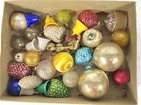 Assortment of Miniature Blown Glass Ornaments