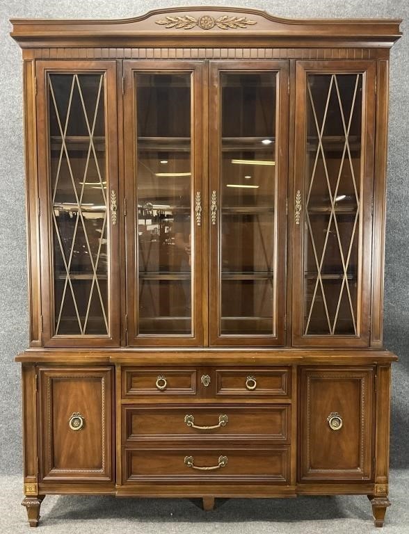 Thomasville Fruitwood China Cabinet