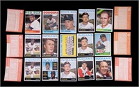Vintage Topps Baseball Trading Cards (100)