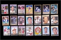 Vintage Topps Baseball Trading Cards (50)