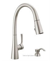 Pull Down Kitchen Faucet and Soap Dispenser