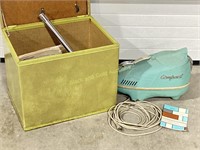 Great Vintage Turquoise Interstate Compact Vacuum