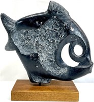 Austin Prod. Modernist Fish Sculpture