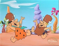 THE FLINTSTONES Fred & Barney Sericel Animation