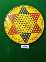 Tin Chinese Checkers Board