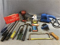 Tool lot Includes Sander, Impact Drill, Staple