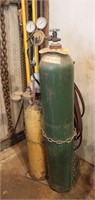 Large Acetylene And Oxygen Torch with Accessories